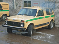 Бронированный спецавтомобиль на шасси ВАЗ-213100