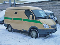 Бронированный спецавтомобиль на шасси ГАЗ-27527